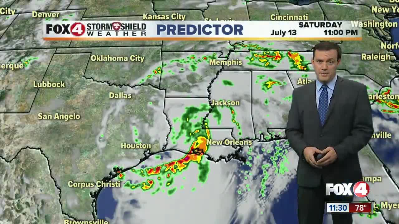 Forecast: Another round of afternoon storms Sunday