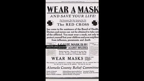 Spanish Flu Mask Propaganda 1918