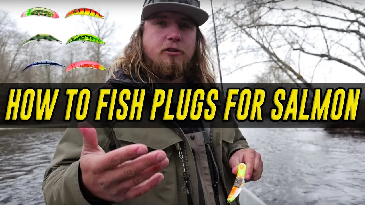 How To Fish Plugs For Salmon In Rivers or Creeks