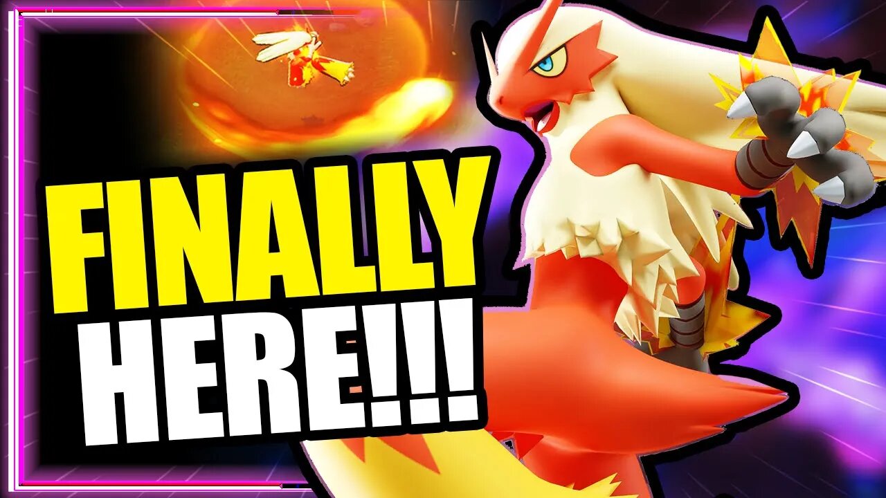 Blaziken STRONGEST Pokemon in the game! | Pokemon Unite