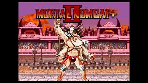 Mortal Kombat II Plus- Kintaro Playthrough (MAME)