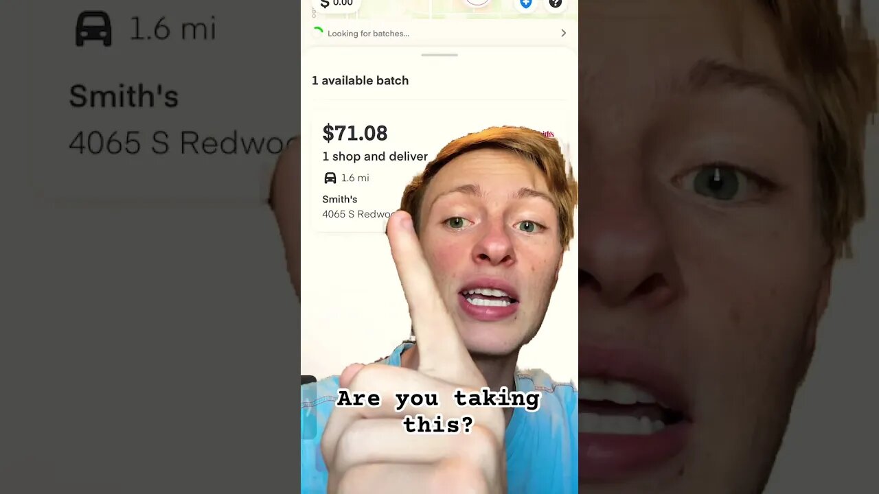 Would you take this offer? #instacart #gig #sidehustle