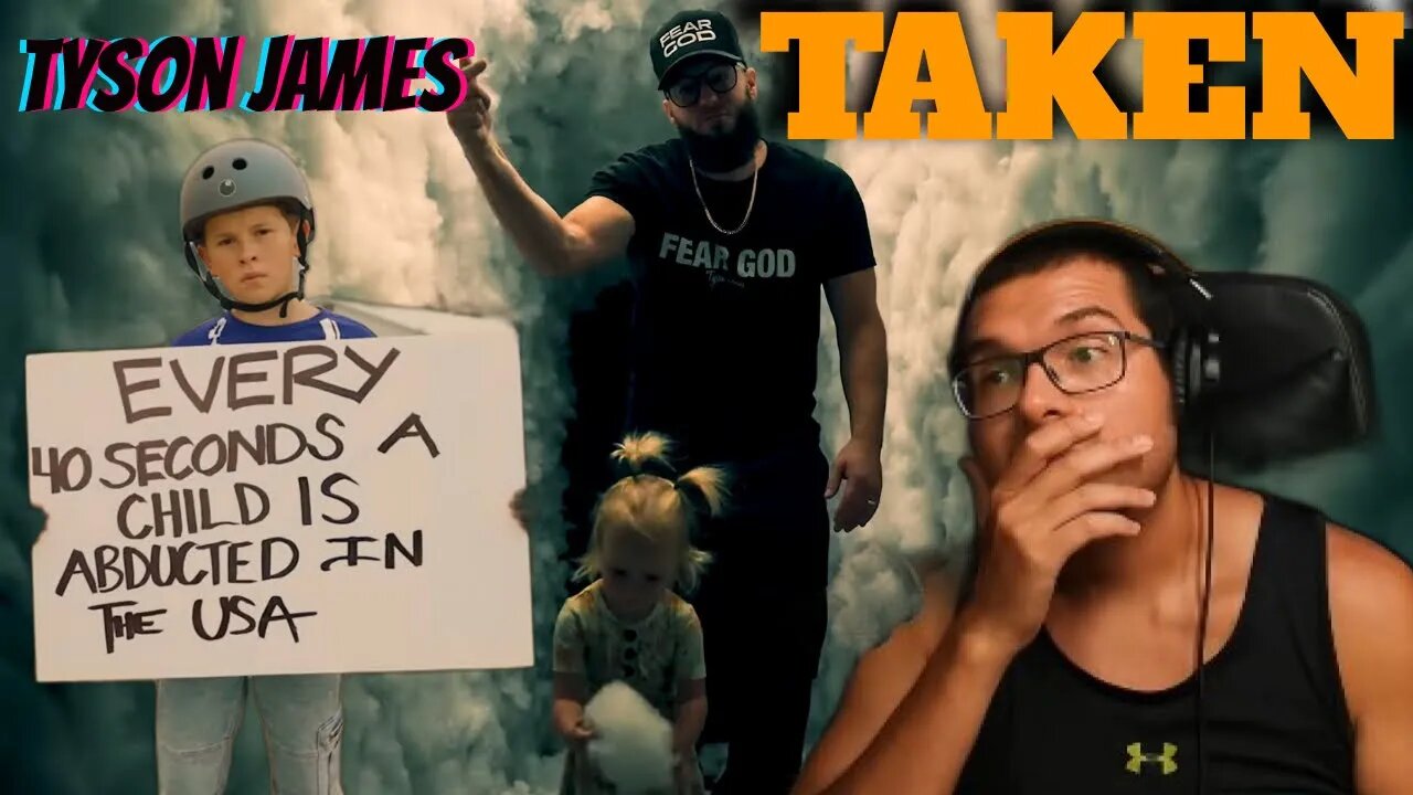 TYSON JAMES CAME INTO THE LIVESTREAM CHAT! Reaction to "TAKEN" We have to save the children.