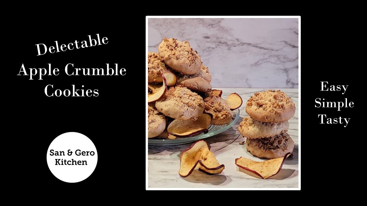 Delectable Apple Crumble Cookies Recipe