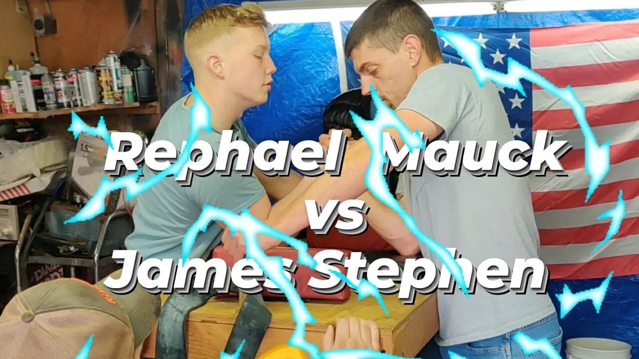 Rephael Mauck Vs James Stephen (best of 5 right and left hand supermatch)