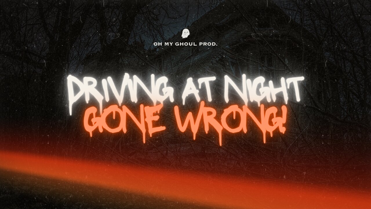 Driving at night gone terribly wrong | Spooky Stories | Oh My Ghoul