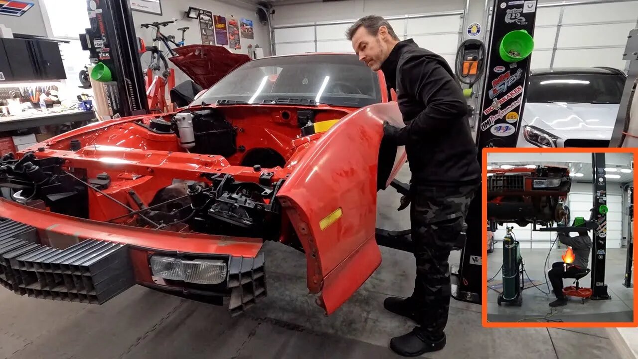 Finishing the Front End - 92 Firebird project Part 15