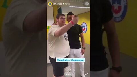 Casimiro conhecendo o Casemiro