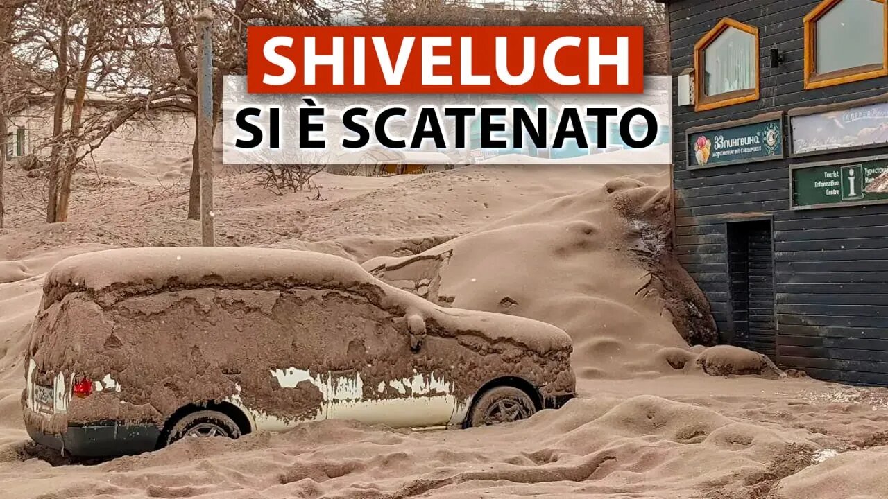 LA PIÙ FORTE CADUTA DI CENERE DEGLI ULTIMI 60 ANNI→ Il vulc. Shiveluch è esploso, penisola Kamchatka