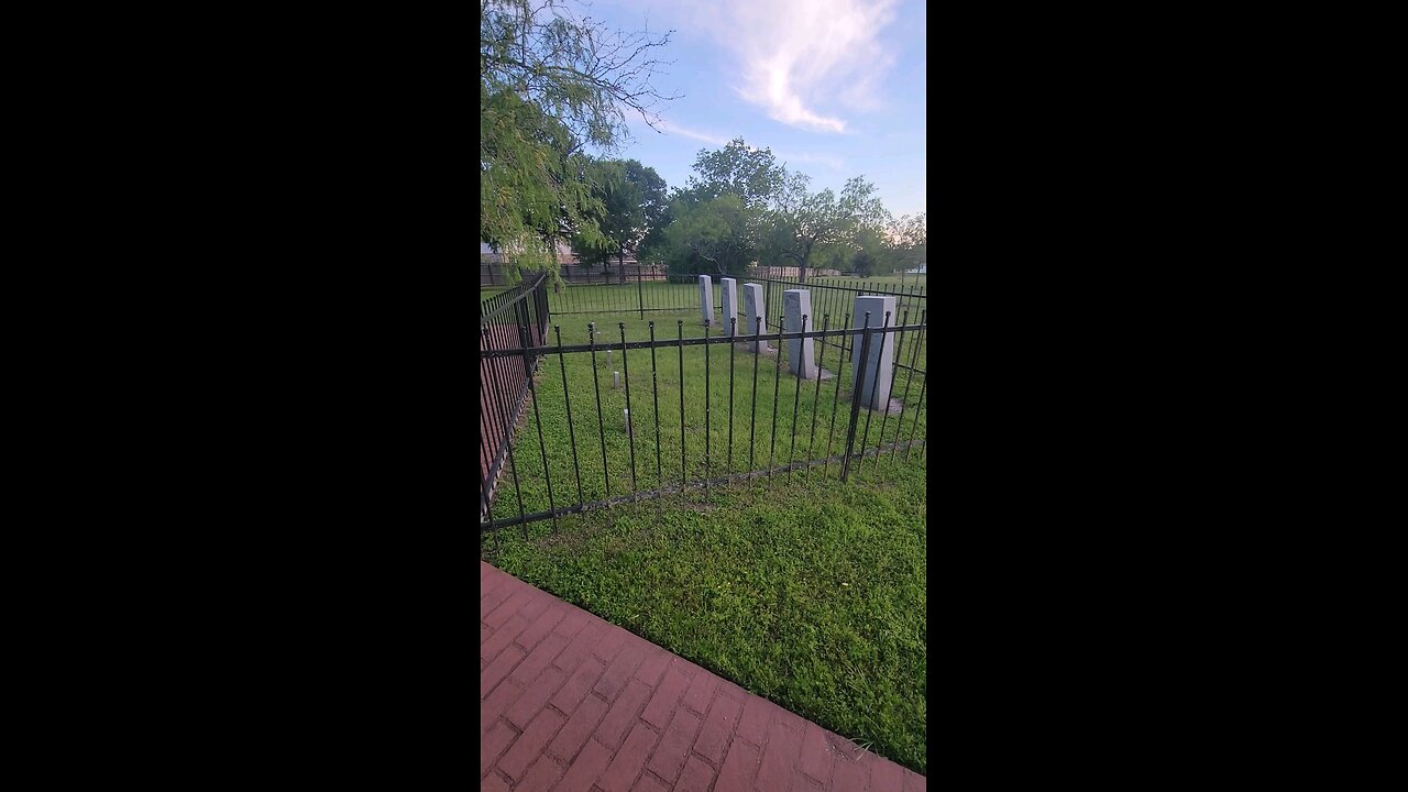 Richard Carter Cemetery in the Richard Carter Park in College Station TX Taken in 2024