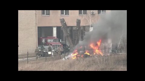 Russia Attacks Ukraine - Damage Aftermath