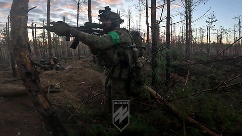 12th Special Purpose brigade. Ukrainian Azov.