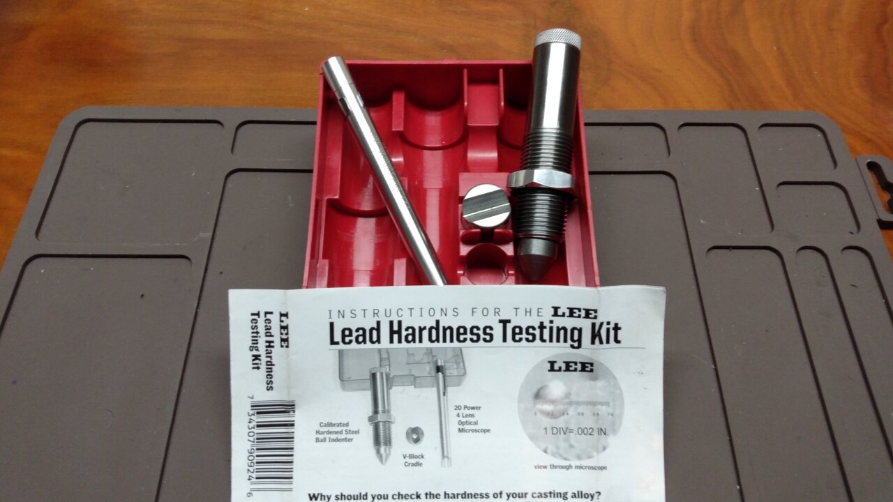 18. Cast Bullet Hardness: Measuring with the Lee Hardness Tester