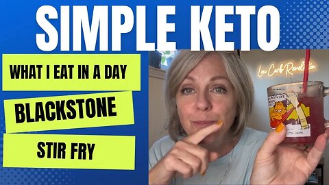 A Day Of Eating Clean Keto Under 20 Carbs / Blackstone Griddling