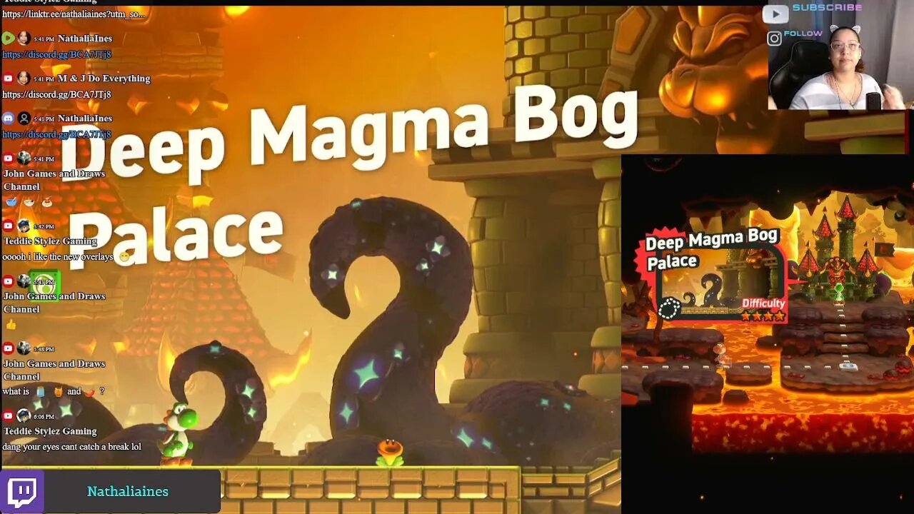 Super Mario Wonder: Deep Magma Bog Palace