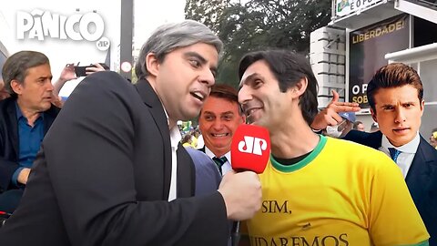 'PROFESSOR VILLA' NA MANIFESTAÇÃO DE 7 DE SETEMBRO