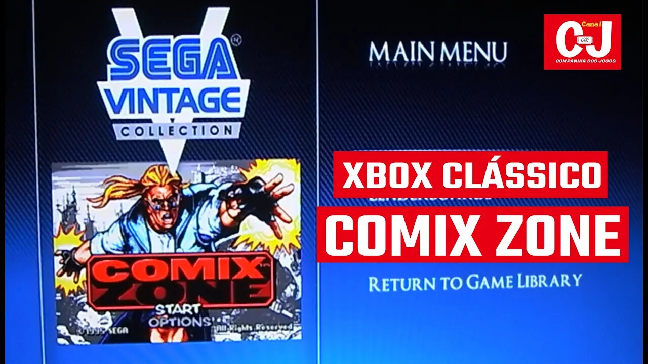 Comix Zone - Sega Vintage Collection (X-BOX)