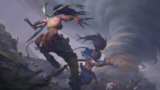 Akali V Yasuo 1v1 vs hater