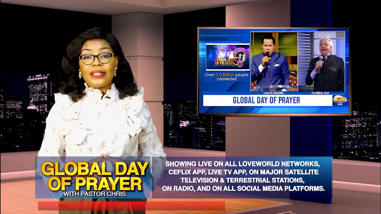 Countdown to the Global Day of Prayer, March 26th | Only 13 Days to go