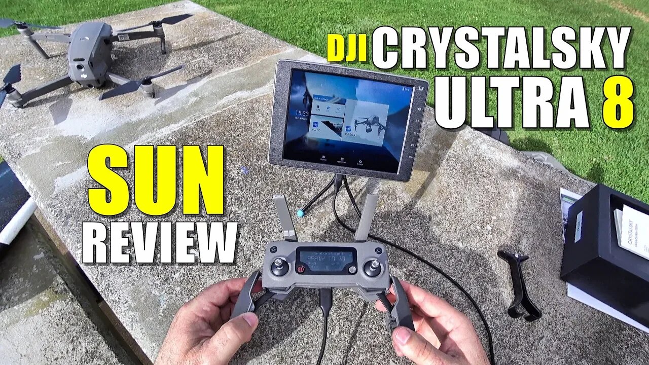 DJI CrystalSky Ultra Bright 7.85" Review - The GLARING HOT Finger Barbecuing Truth