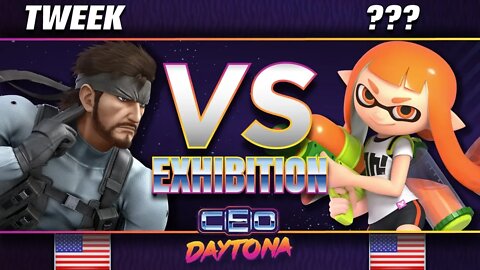 Tweek (Snake) vs. ??? (Inkling) - SSBU Demo - CEO 2018