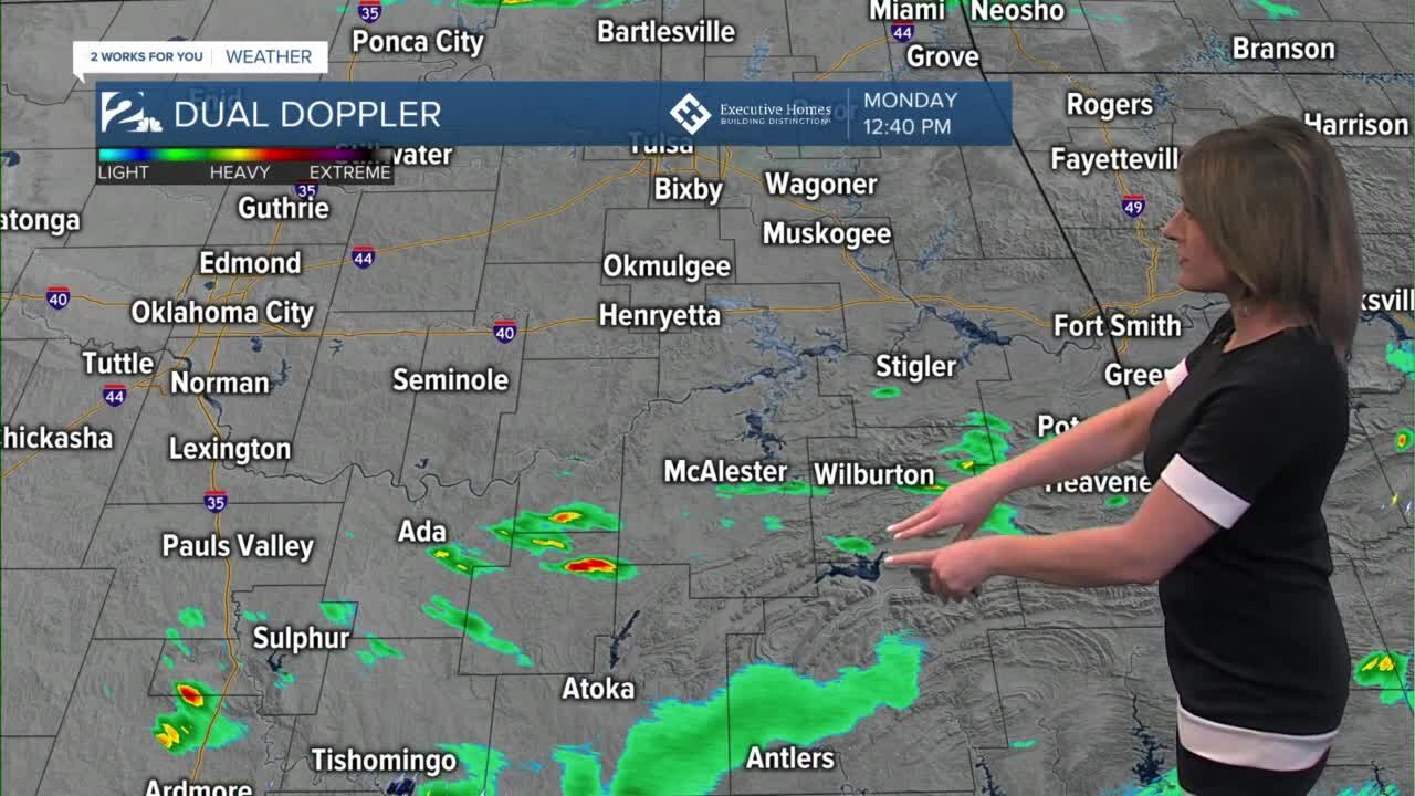 Showers N/S, Sunshine in the Middle