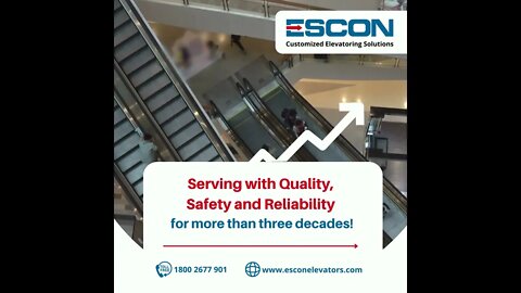 ESCON a Leading Supplier of Escalators