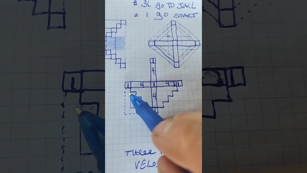 MONOPOLY BOARD SINGLE AREA