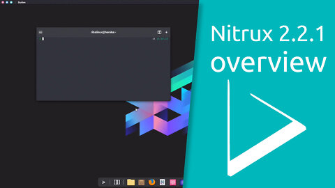 Nitrux 2.2.1 overview | Powered by Debian, KDE Plasma and Frameworks, and AppImages.