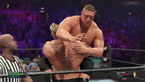 WWE 2K23: Brock Lesnar '01 Vs. Brock Lesnar (Normal Difficulty)