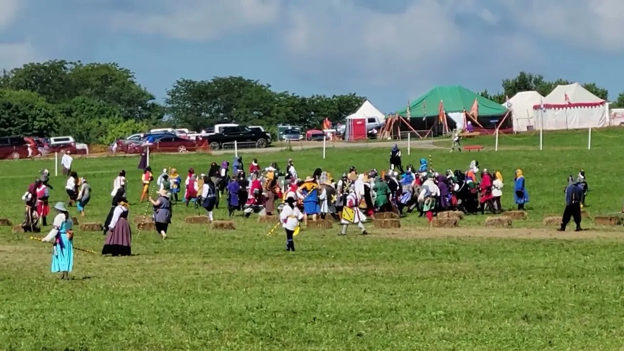 1st Rapier Battle for the Battle of the River Seine | Pennsic War 50 (2023)