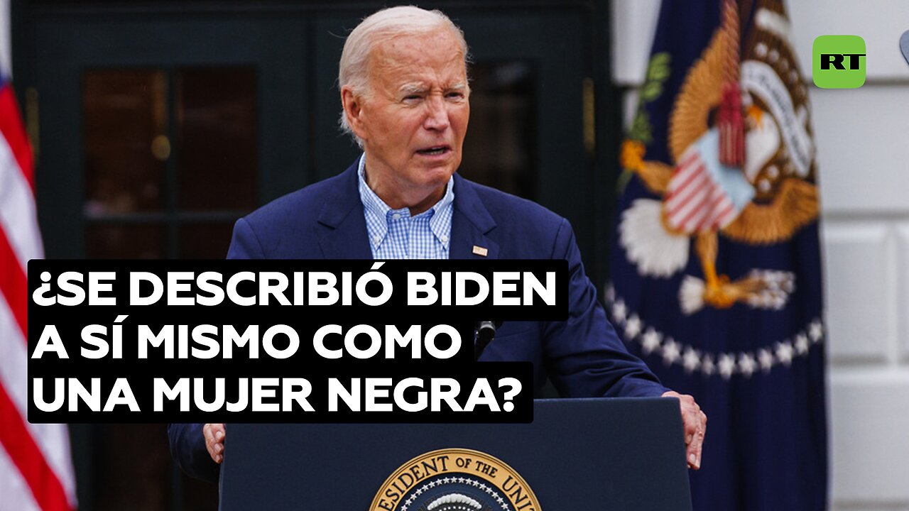 ¿Se describió Biden a sí mismo como una mujer negra?