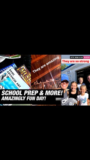 Hey We're Prepping For School And More! | KETO Mom Vlog