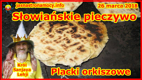 Słowiańskie pieczywo - placki orkiszowe