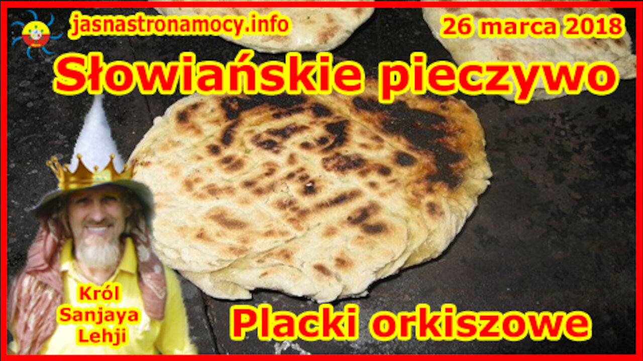 Słowiańskie pieczywo - placki orkiszowe