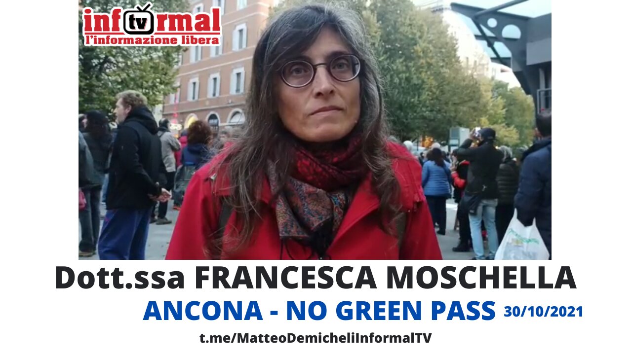 Dott.ssa F. MOSCHELLA – ANCONA - NO GREEN PASS