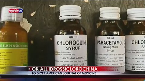 🔴 OK all' Idrossiclorochina. Lo dice l'American Journal of Medicine.