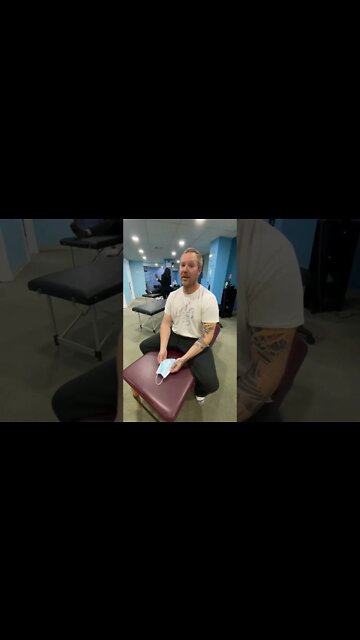 HIS LOWER BACK WAS SO BAD HE COULDN’T PUT HIS SOCKS ON!😱💪🔥👍