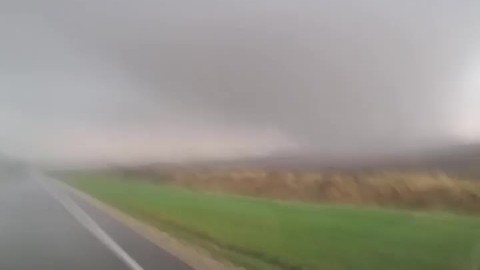 Possible tornado touches down in Jay County, Indiana