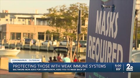 Mom of Immunocompromised students upset mask has become politicized