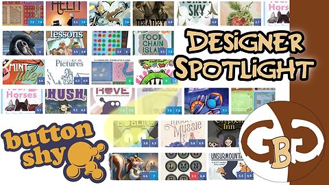 Designer Spotlight Button Shy