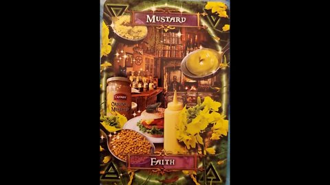 #30 Witches' Kitchen Oracle Cards Mustard