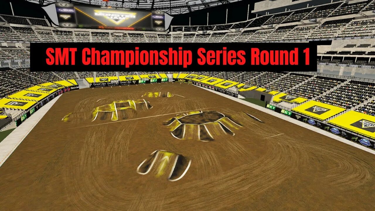 SMT Championship Series Round 1 BeamNG.Drive Monster Jam #BeamNGDriveMonsterJam