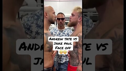 Andrew Tate VS Jake Paul Face Off😳😳