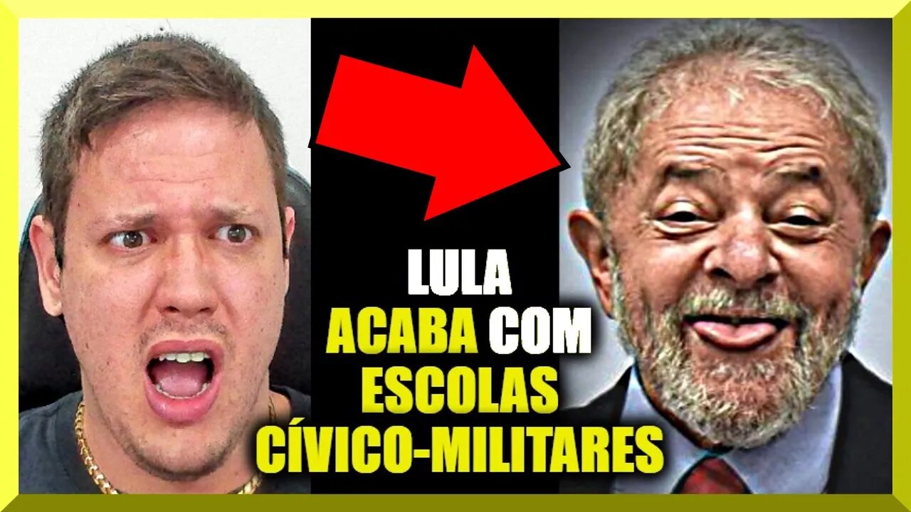 Lula ACABA com ESCOLAS CÍVICO-MILITARES Criadas por Jair Bolsonaro