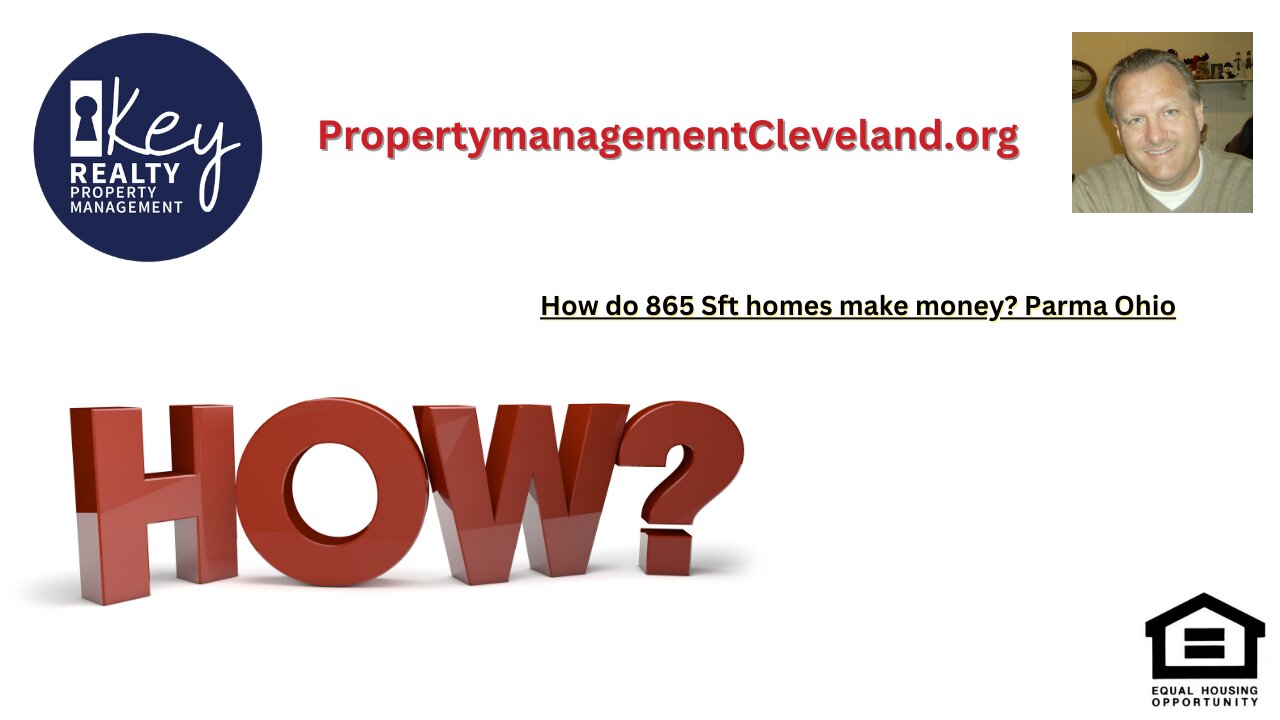 How do 865 Sft homes make money? Parma Ohio