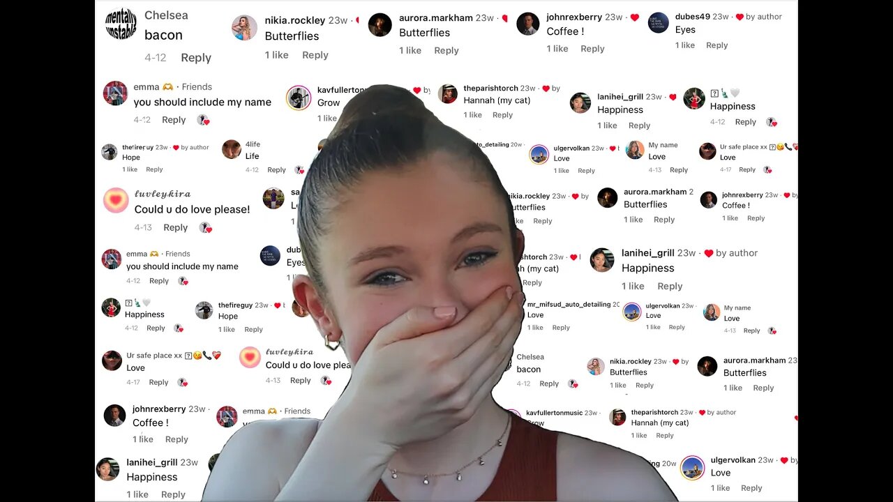 I WROTE A SONG using YOUR COMMENTS! 🥳😍 #hannah #newrelease #newsong