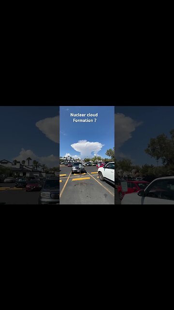 What does this cloud formation look like to you? Western Las Vegas mountain towards Area 51