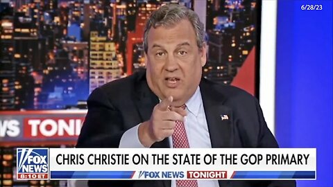 LOL: Chris Christie POUNDS Trump on Fox News