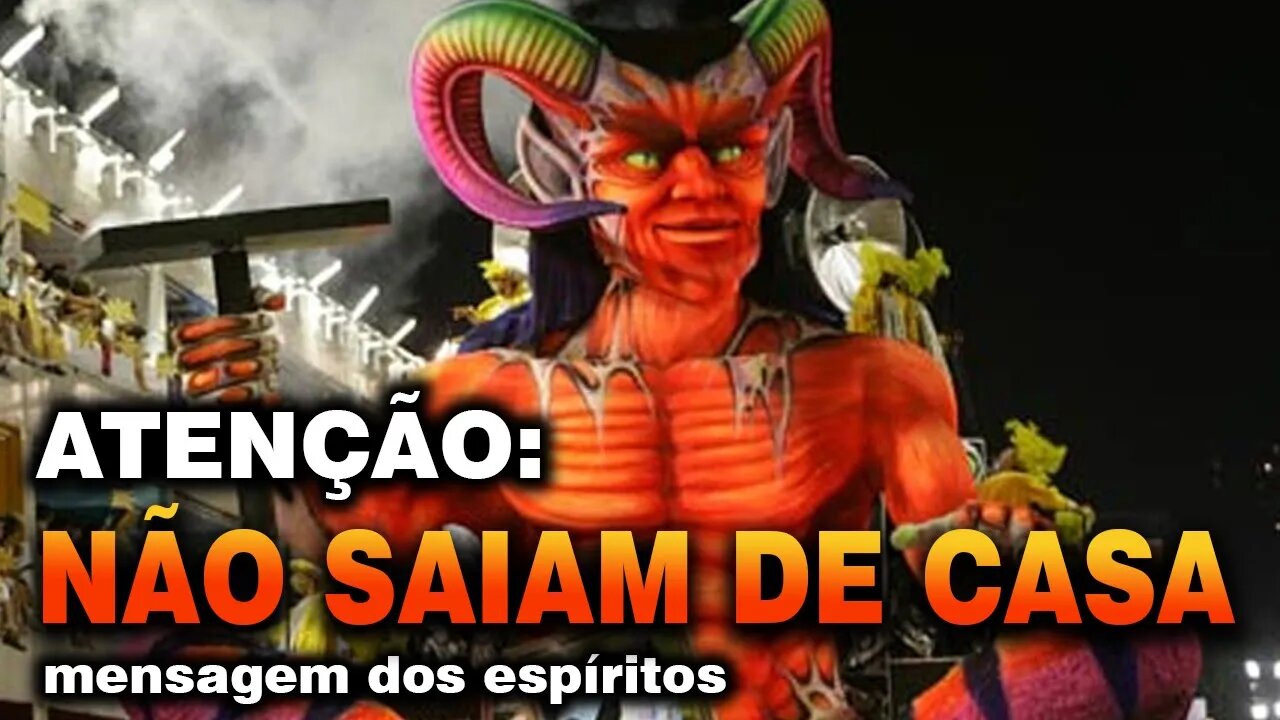 CUIDADO: "Não Saiam de Casa nesse CARNAVAL"